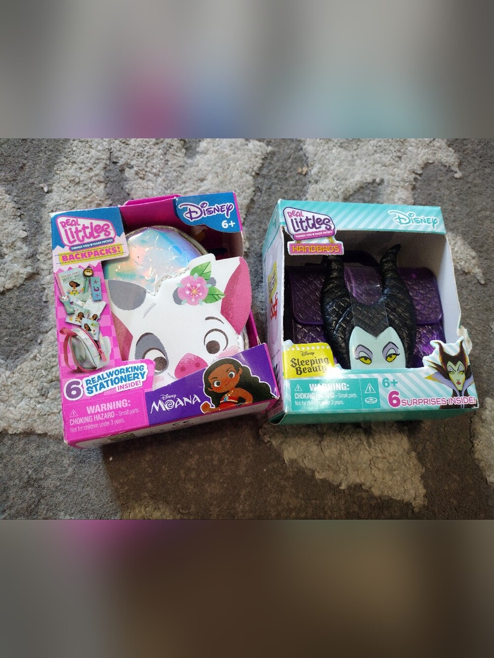 NEW Disney Real Littles Backpack And Handbag